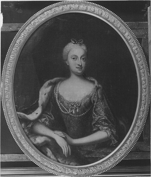 Kaiserin Maria Amalia, Gemahlin Kaiser Karls VII., 1736, Georg Desmarées