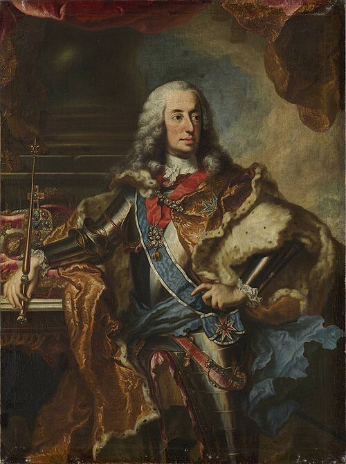Kurfürst Karl Albrecht als Kaiser Karl VII. (1697-1745), 1736, Georg Desmarées