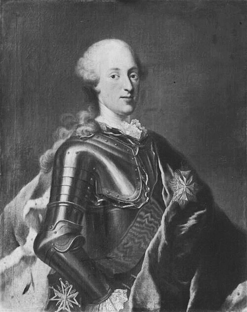 Bildnis eines sächsischen Prinzen, 1736, Georg Desmarées