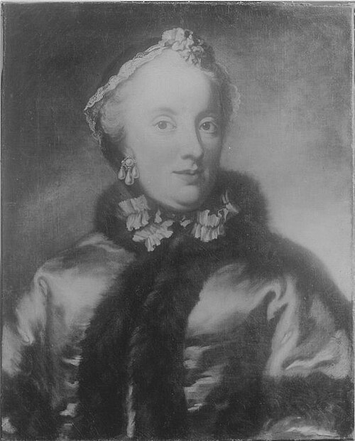 Bildnis der Maria Anna, Gemahlin des Kurfürsten Max III. Joseph (Werkstatt), 1736, Georg Desmarées