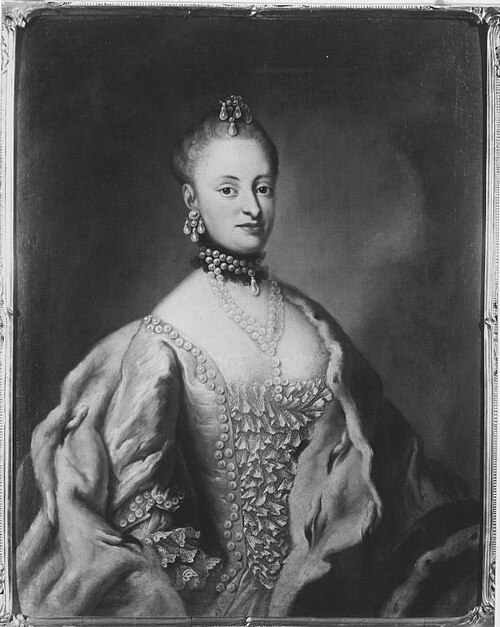Maria Anna, Gemahlin des Kurfürsten Max III. Joseph von Bayern, 1736, Georg Desmarées