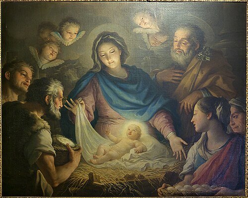 Adoración de los pastores, , Luis Eugenio Meléndez