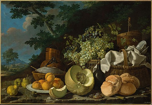 La Collation, 1772, Luis Eugenio Meléndez