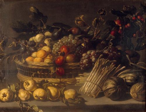 Still life of fruits and vegetables, 1755, Luis Eugenio Meléndez