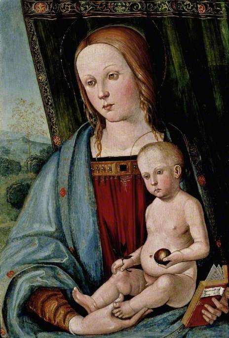 Virgin and Child, 1494, Galeazzo Campi