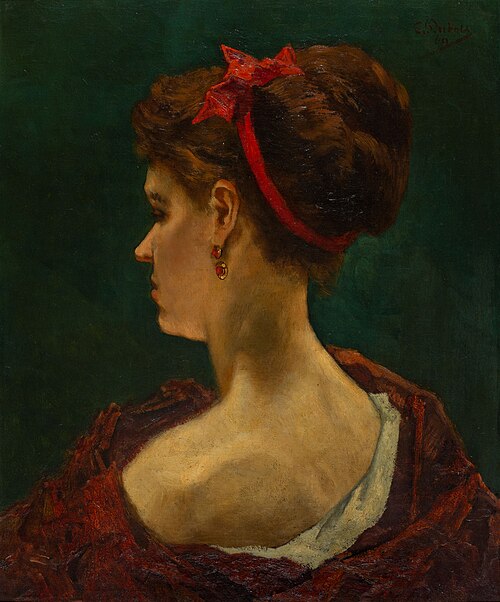 Portrait de madame Roicourt (La Nuque de Mme Roicourt), , Louis Dubois