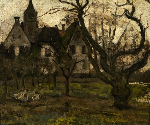 The Orchard of the Castle, , Louis Dubois