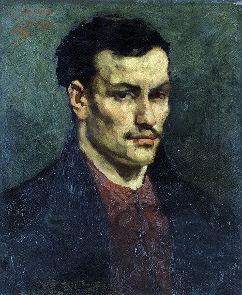 Tête d'homme (esquisse), 1869, Louis Dubois