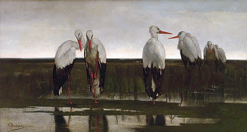 The Storks, 1858, Louis Dubois
