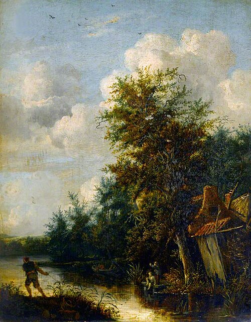 A Landscape, 1650, Cornelis Dekker