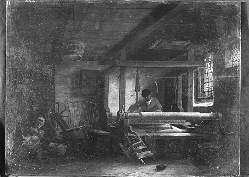 Weaver's cottage, 1656, Cornelis Dekker