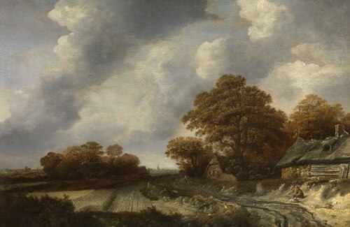 Landscape, 1663, Cornelis Dekker