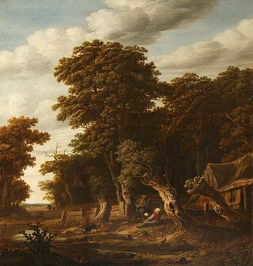A Woodland Scene, 1667, Cornelis Dekker
