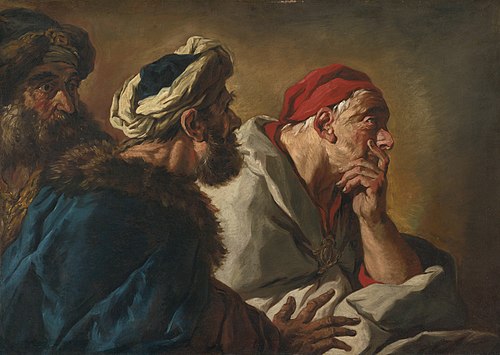 Study of Three Figures, , Jean-François de Troy