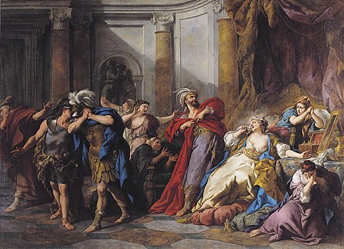 La Mort de Créüse, 1745, Jean-François de Troy