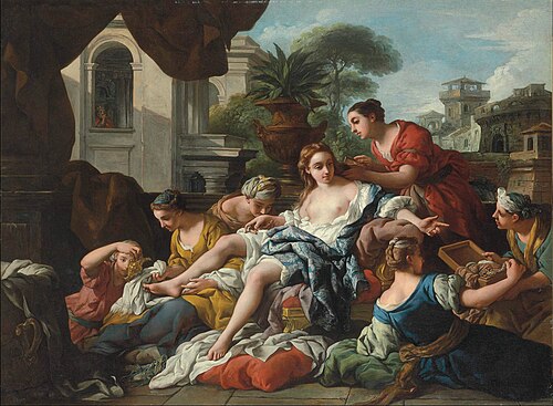 Bethsabée au bain, 1750, Jean-François de Troy