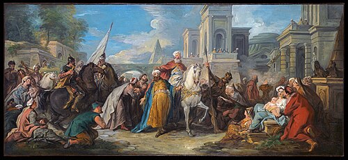 The Triumph of Mordecai, 1736, Jean-François de Troy