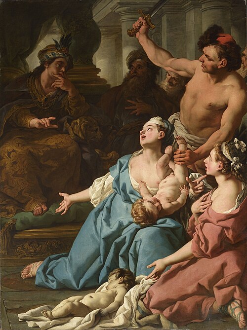Le Jugement de Salomon, 1742, Jean-François de Troy