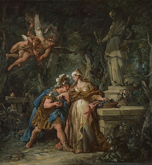 Jason swearing Eternal Affection to Medea, 1742, Jean-François de Troy