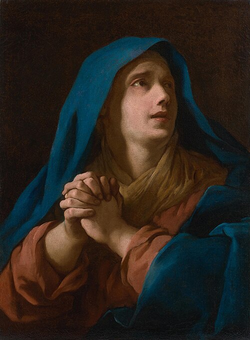 La Vierge en prière, , Jean-François de Troy