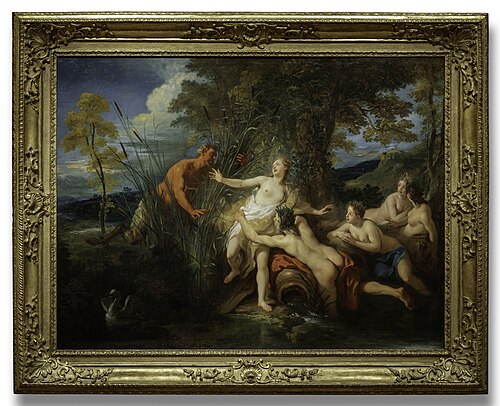 Pan and Syrinx, 1720, Jean-François de Troy