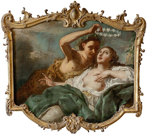 Bacchus et Ariane, 1752, Jean-François de Troy