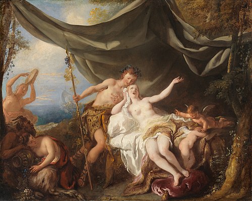 Bacchus and Ariadne, , Jean-François de Troy