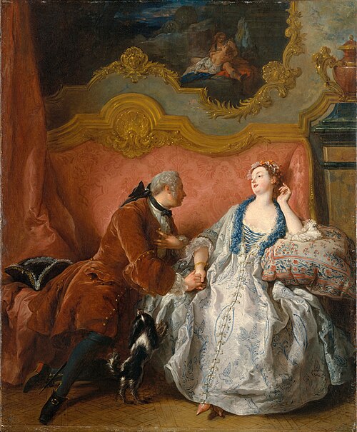 The Declaration of Love, 1724, Jean-François de Troy