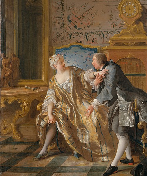 The Garter, 1724, Jean-François de Troy