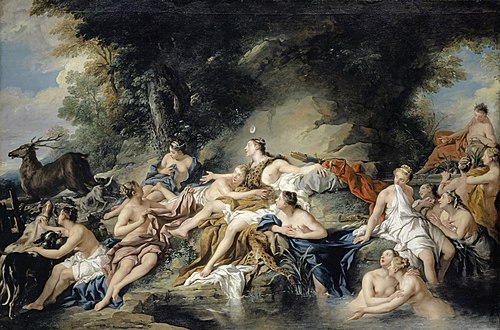 Diana and Actaeon, 1734, Jean-François de Troy