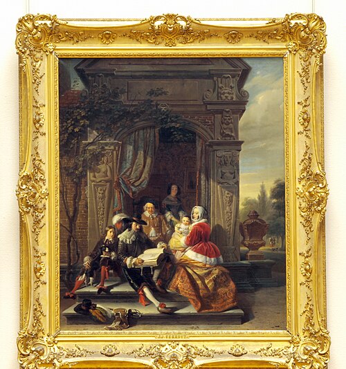 La Lecture, 1838, Jakob Josef Eeckhout
