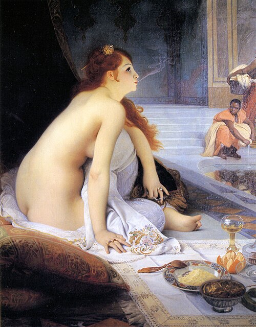 L'Esclave blanche, 1888, Jean-Jules-Antoine Lecomte du 