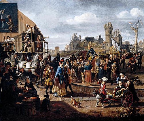 Carnival Scene, 1650, Matthys Naiveu