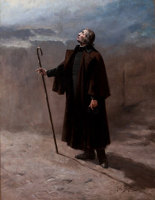 Mickiewicz as a Pilgrim, 1894, Jan Styka