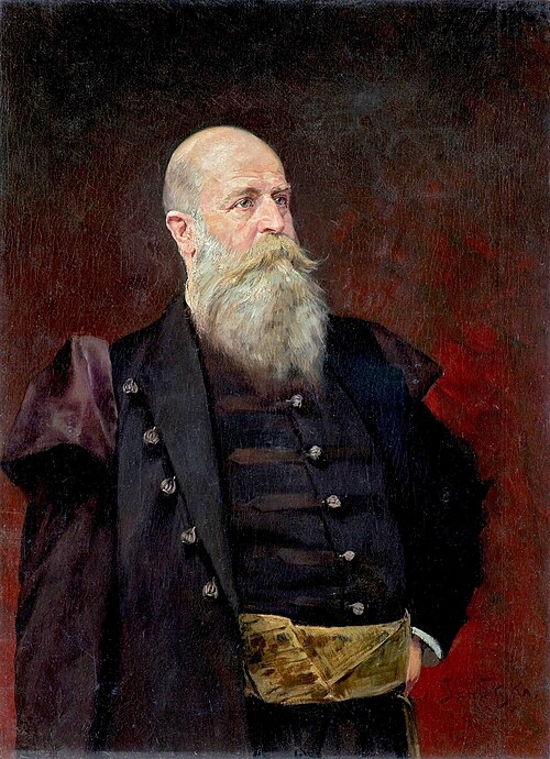 Portret hrabiego Potockiego, 1881, Jan Styka