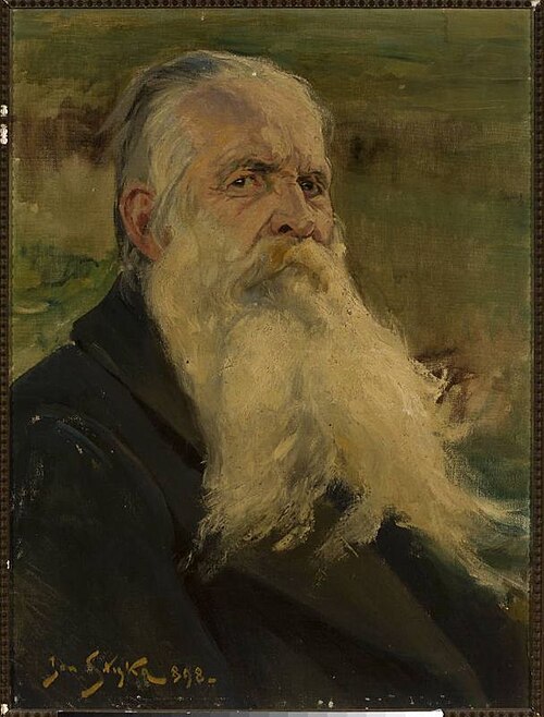 Portrait de Karol Brzozowski., 1898, Jan Styka