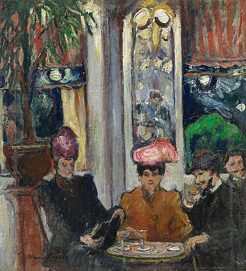 Scene in a Parisian Brasserie, 1905, Othon Friesz
