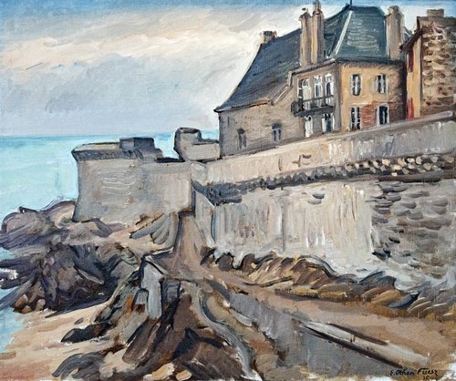 Les remparts de Saint-Malo, , Othon Friesz