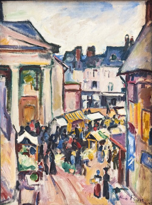 Un dimanche à Honfleur, , Othon Friesz