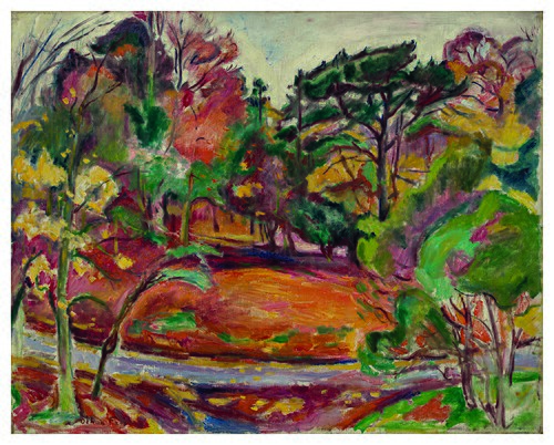 Automne à Honfleur, , Othon Friesz