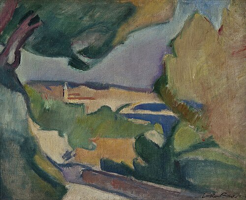 Paysage méditerranéen, 1907, Othon Friesz