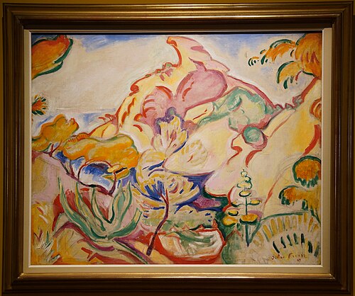 Paysage à La Ciotat (Le Bec d'aigle), 1907, Othon Friesz
