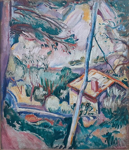 Maison, La Ciotat, 1907, Othon Friesz