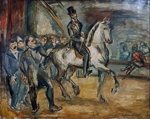 The Top Class of the Medrano Circus, 1909, Othon Friesz