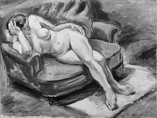 Nu de femme", 1923, Othon Friesz