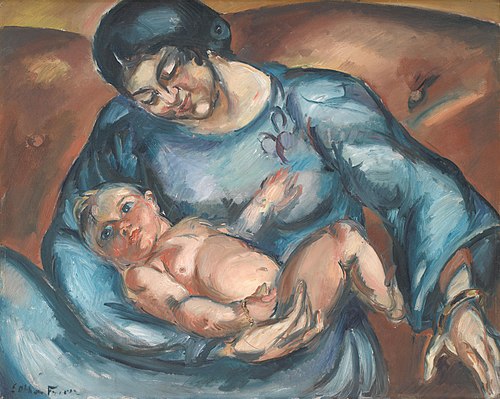 Mother's Love, 1914, Othon Friesz