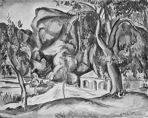 Sous le figuier", 1922, Othon Friesz