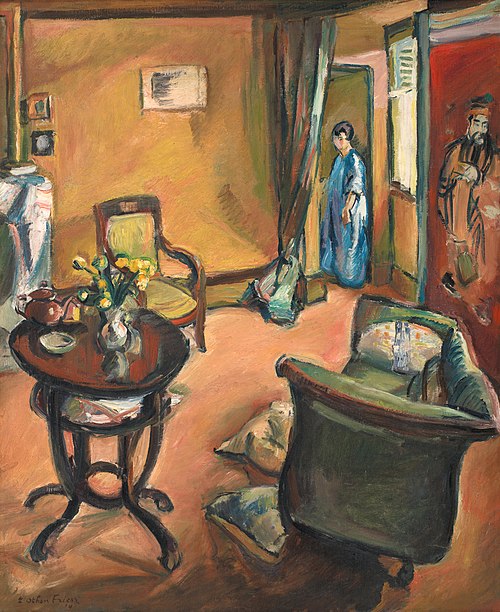 Intérieur", 1914, Othon Friesz
