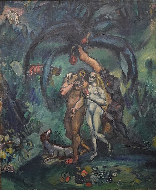 Temptation (Adam and Eve), 1910, Othon Friesz