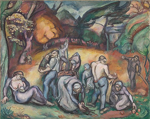 Le Travail à l'automne, 1908, Othon Friesz